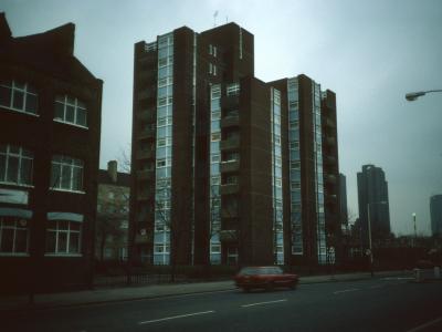 View of Matheson Lang House from Baylis Road