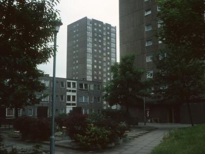 View of 17-storey blocks