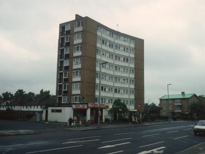 View of Nayland House from Southeast