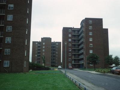 View of 8-storey blocks