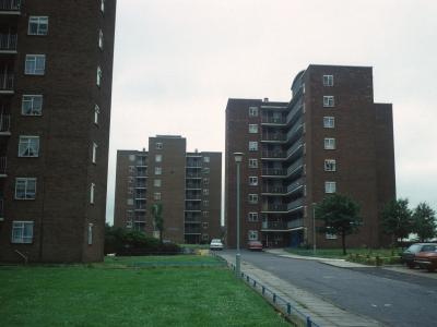 View of 8-storey blocks