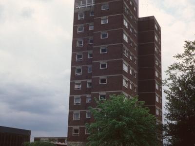 View of Bertha James Court from Masons Hill