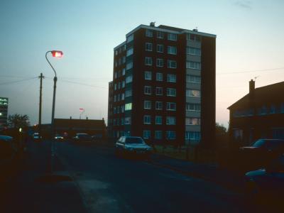 View of 8-storey block on Windgate Crescent