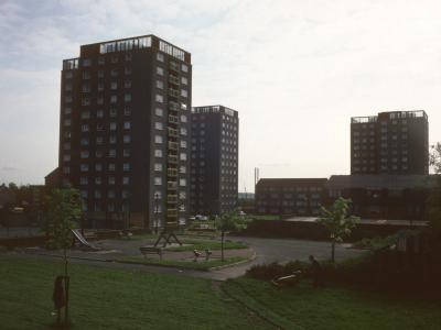 View of all three blocks on Arthus Street and Boundary Street