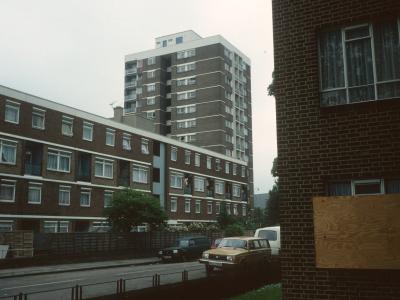 View of Gerrard House from Lubbock Street