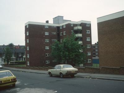 View of Myatt Court from Vulcan Road
