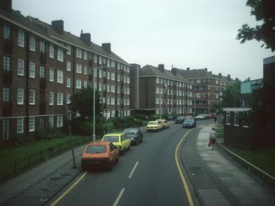 View of Paxton Court from Armfield Crescent