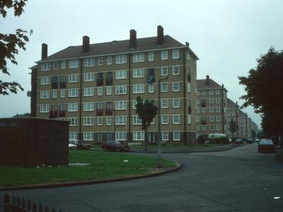 View of Pollards Hill Blocks