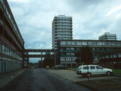 View of blocks in Cambridge Road redevelopment