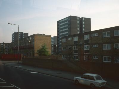 View of 11-storey blocks in Rathbone Street development