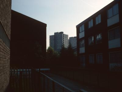 View of Scott House and Willett House