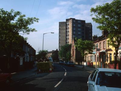 View of Castle Point from Boundary Road