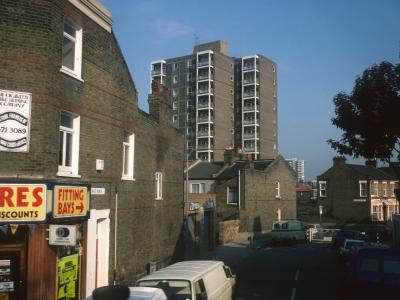 View of 11-storey block on Hollybush Street