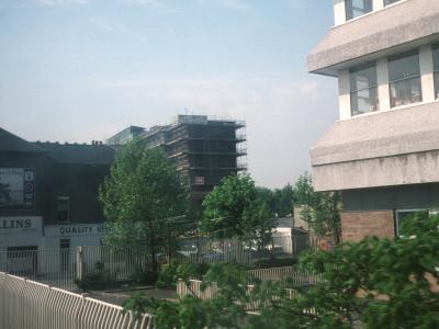 View of Doran Court in background