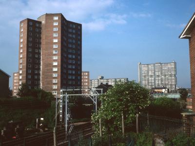 View of Austin Court with James Sinclar Point in backgrond