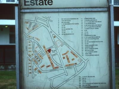 Map of Silwood Estate