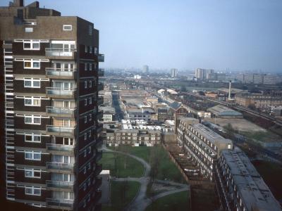 View of Ambleside Point and Heversham House from 16th storey of Wndermere Point