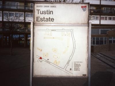 Map of Tustin Estate