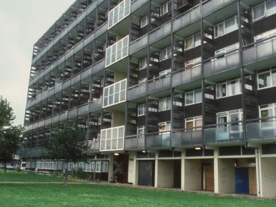 View of 11-storey block