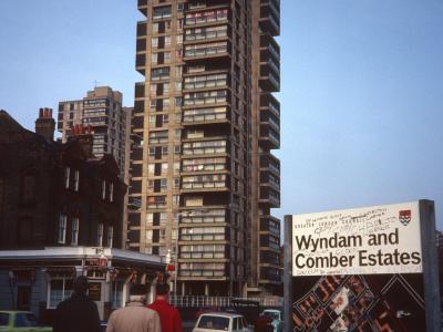 View of 22-storey blocks in Wyndham Estate