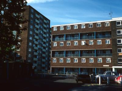 View of Trappes House and Pope House