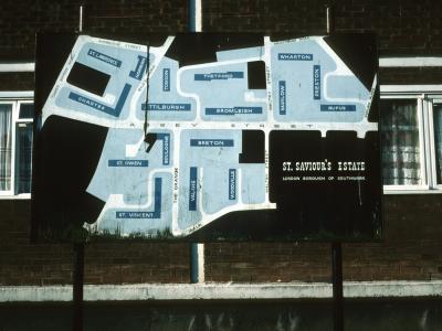 Map of St Saviour's Estate