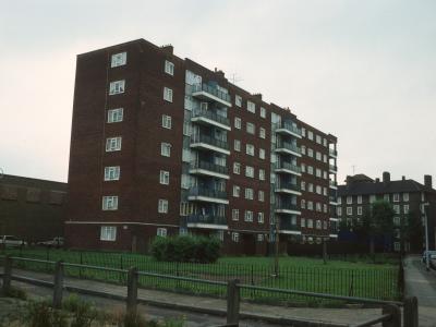 View of Peter Butler House from Wolseley Street