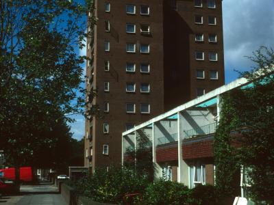 View of Soane House from Roland Way