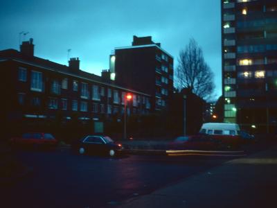 View of Chiltern House (on right) and St Matthew's House