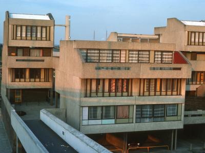 View of blocks on Thamesmead
