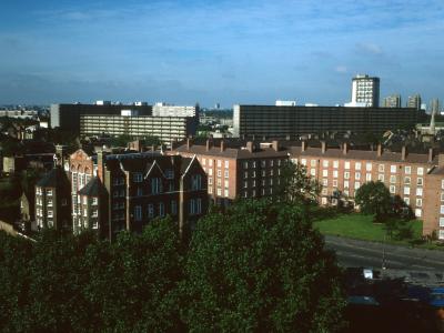 View of Heygate Street development from Northeast