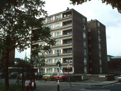 View of Stuttle House from Hunton Street