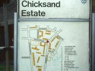 Map of Chicksand Estate