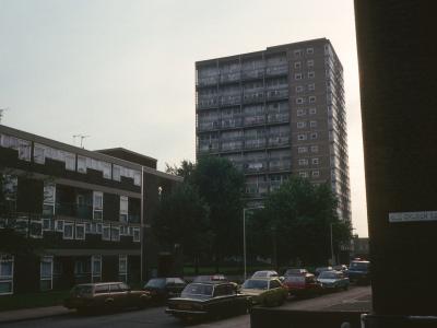 Latham House from corner of Old Church Road and Chudleigh Street