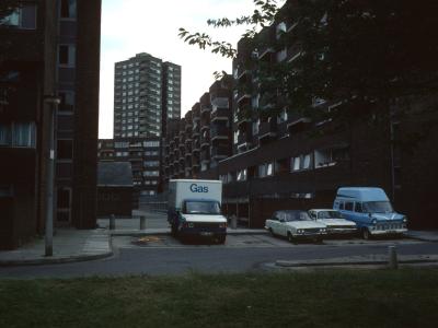 View of Baythorne Street development with Elmslie Point in background
