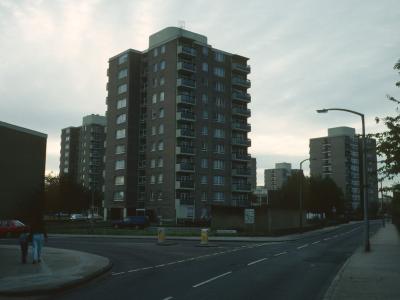 View of 11-storey blocks