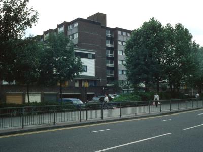 Bentworth Court from Bethnal Green Road