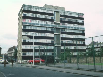 View of Lister House from Lomas Street