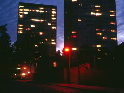 View of both 22-storey blocks