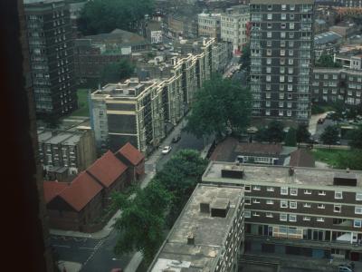 View of Dunmore Point (left) and Cuff Point (right) from Sivill House