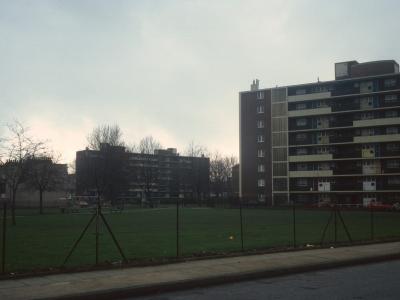 View of Gatwick House from Locksley Street