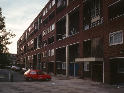 View of James House from Solebay Street