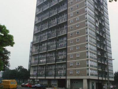 View of 7-storey block