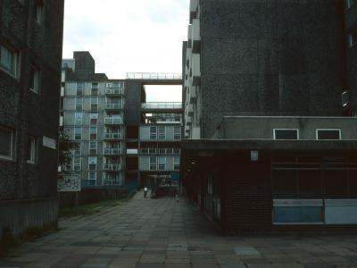 View of 9-storey block on Cathall Road