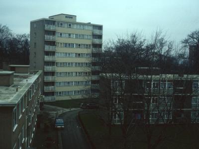 View of Eastwick Court from Windlesham Grove/Wainford Close