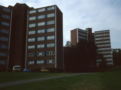 View of 9-storey blocks on William Willison Estate