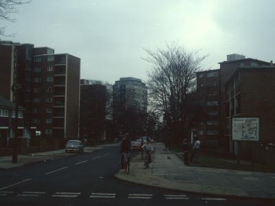 View of 9-storey blocks with 146-256 Keevil Drive in background