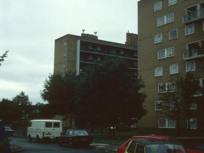 View of Alpha House and Gorefield House