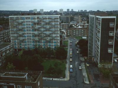 View of Craik Court and Crone Court