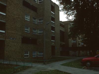 View of Sandby House in Kilburn Square redevelopment